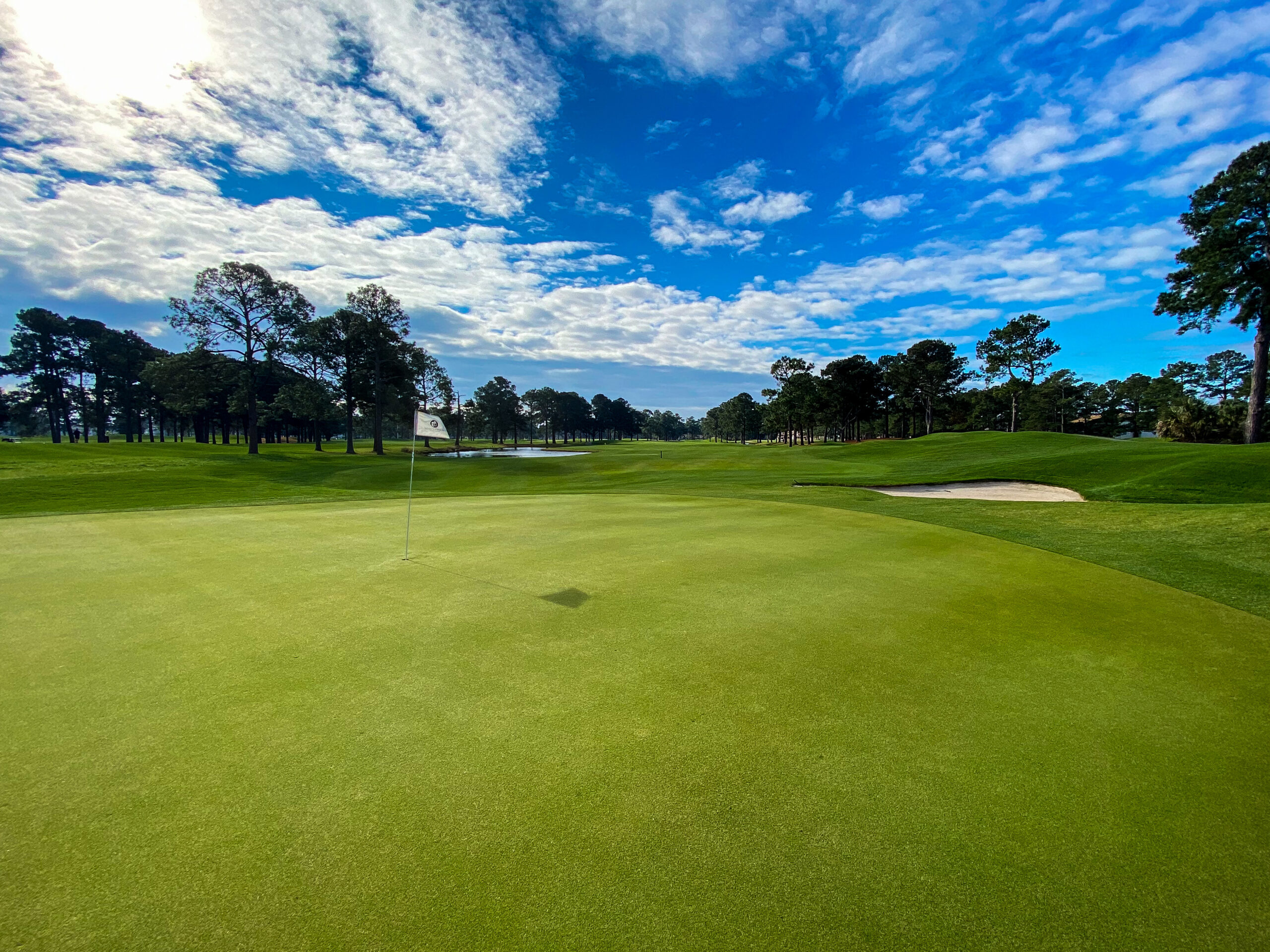 PineHills 9th Green